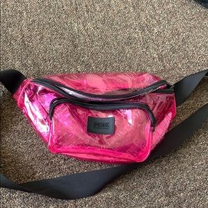 Clear PINK fanny pack